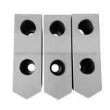 TG-6C-1.5-SP - AMERICAN STANDARD STEEL SOFT JAWS FOR TONGUE & GROOVE 6" CHUCK 1.5" HT (3 PC SET)