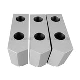 TG-10C-2.0-AP - AMERICAN STANDARD ALUMINUM SOFT JAWS FOR TONGUE & GROOVE 10" CHUCK 2" HT (3 PC SET)