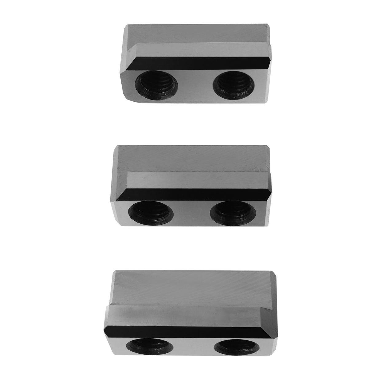 K-8C-TN -TURNER 8" JAWS T NUT 3 PCS SET FOR B-208 KITAGAWA SAMCHULLY CNC LATHE CHUCKS