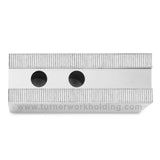 K-21C-4.0-SF - Steel Soft Jaws for 21" B-21/B-24 Kitagawa/Samchully Chucks, Flat, 4" Ht, 3 Pcs (Set)