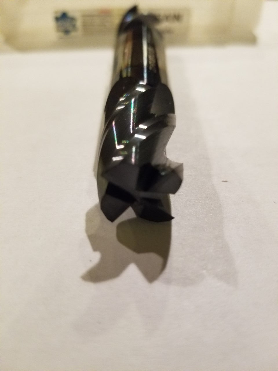 3/16" Diameter Double Ended Carbide Square End Mill- 4 flutes,TiALN Coated, OAL -2"