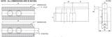 K-6C-3.0-SP - 6" Lathe Chuck Serrated Steel Soft Jaws Set (3 Pcs), Pointed, 3" Height, for Kitagawa (B-206), Samchully Power Chucks